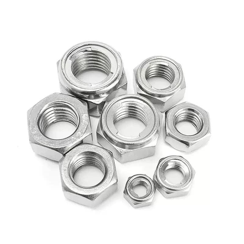 DIN980 المكسرات القفل المعدنية الكاملة. عزم الدوران السائد فئة 8/10 - HighFasteners DIN980 المكسرات القفل المعدنية الكاملة. عزم الدوران السائد فئة 8/10 - HighFasteners