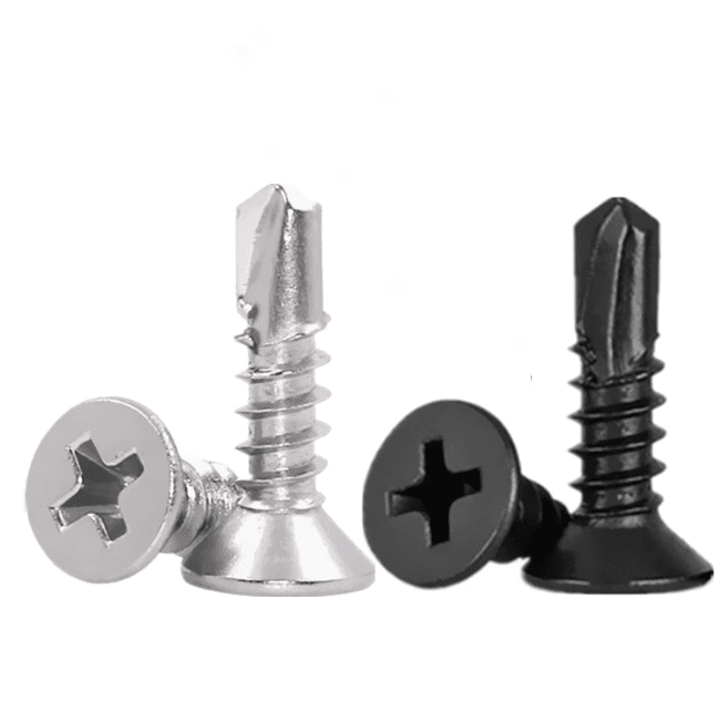 镀锌自钻螺钉|平埋头十字螺钉-高紧固件 镀锌自钻螺钉|平埋头十字螺钉-高紧固件