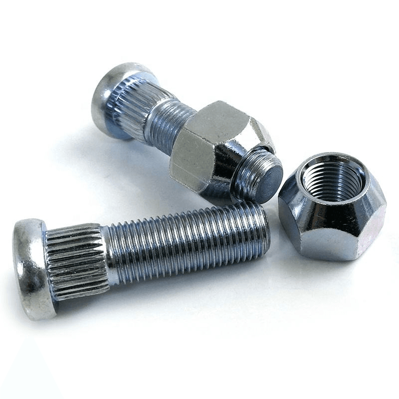 Grade 8 Wheel Studs 1/2-20 UNF | Zinc Plated Lock Bolts/Nuts - HighFasteners Grade 8 Wheel Studs 1/2-20 UNF | Zinc Plated Lock Bolts/Nuts - HighFasteners