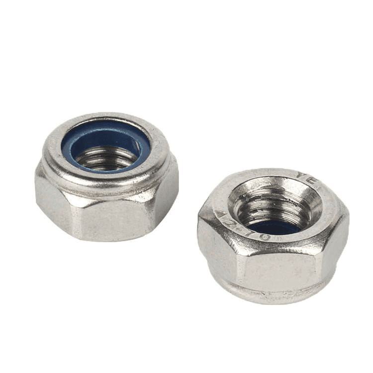 China Factory Direct Sales Galvanized Hex Nuts Hexagonal Nylon Lock Nut Self-locking DIN985 China Factory Direct Sales Galvanized Hex Nuts Hexagonal Nylon Lock Nut Self-locking DIN985