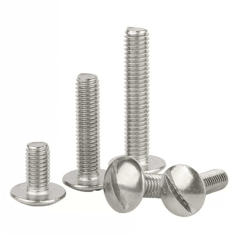 Custom SS304/316 Slotted Truss Mushroom Machine Screws Custom SS304/316 Slotted Truss Mushroom Machine Screws