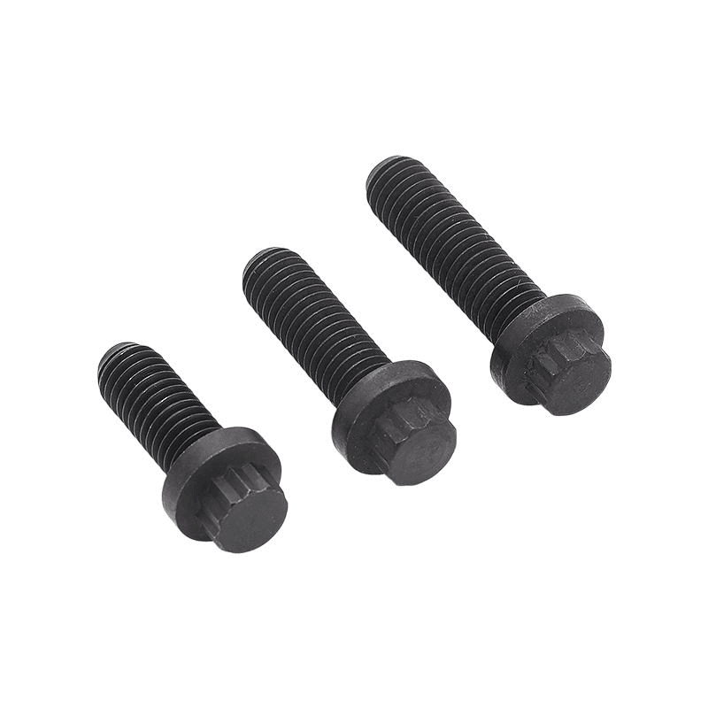 Grade 12.9 12-Point Flange Bolts (1/4"-3/4" Inch) Grade 12.9 12-Point Flange Bolts (1/4"-3/4" Inch)