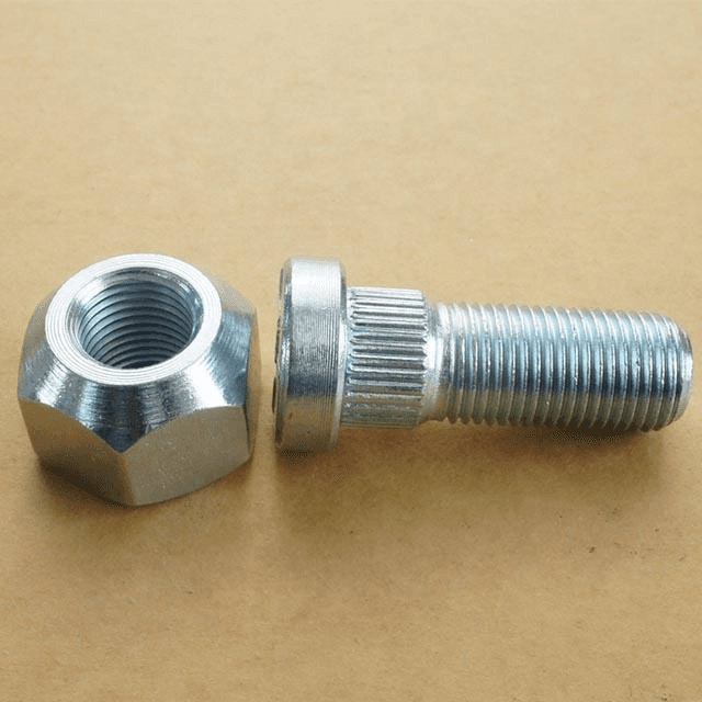 Grade 8 Wheel Studs 1/2-20 UNF | Zinc Plated Lock Bolts/Nuts - HighFasteners Grade 8 Wheel Studs 1/2-20 UNF | Zinc Plated Lock Bolts/Nuts - HighFasteners