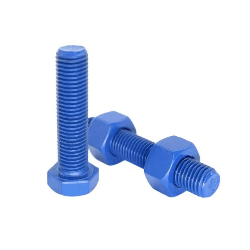ASTM A193 B7双头螺栓|PTFE(木聚糖)涂层防腐紧固件 ASTM A193 B7双头螺栓|PTFE(木聚糖)涂层防腐紧固件