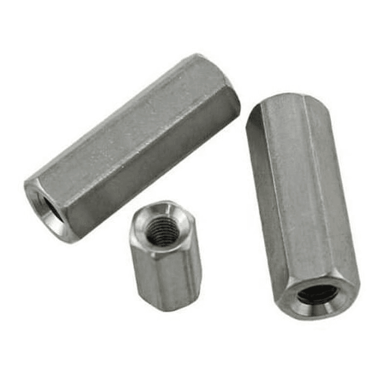 Lower Price Galvanized Zinc Plated Hexagon Coupling Nuts Hex Coupling Nuts Long Nuts Lower Price Galvanized Zinc Plated Hexagon Coupling Nuts Hex Coupling Nuts Long Nuts