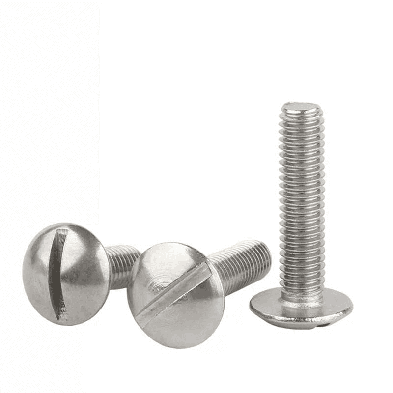 Custom SS304/316 Slotted Truss Mushroom Machine Screws Custom SS304/316 Slotted Truss Mushroom Machine Screws
