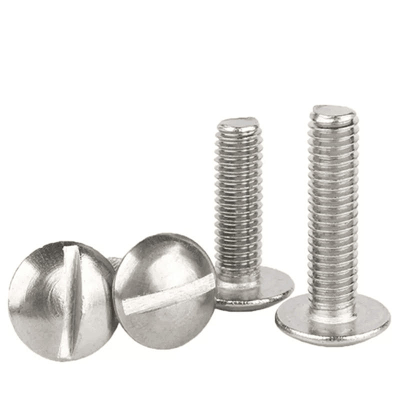 Custom SS304/316 Slotted Truss Mushroom Machine Screws Custom SS304/316 Slotted Truss Mushroom Machine Screws