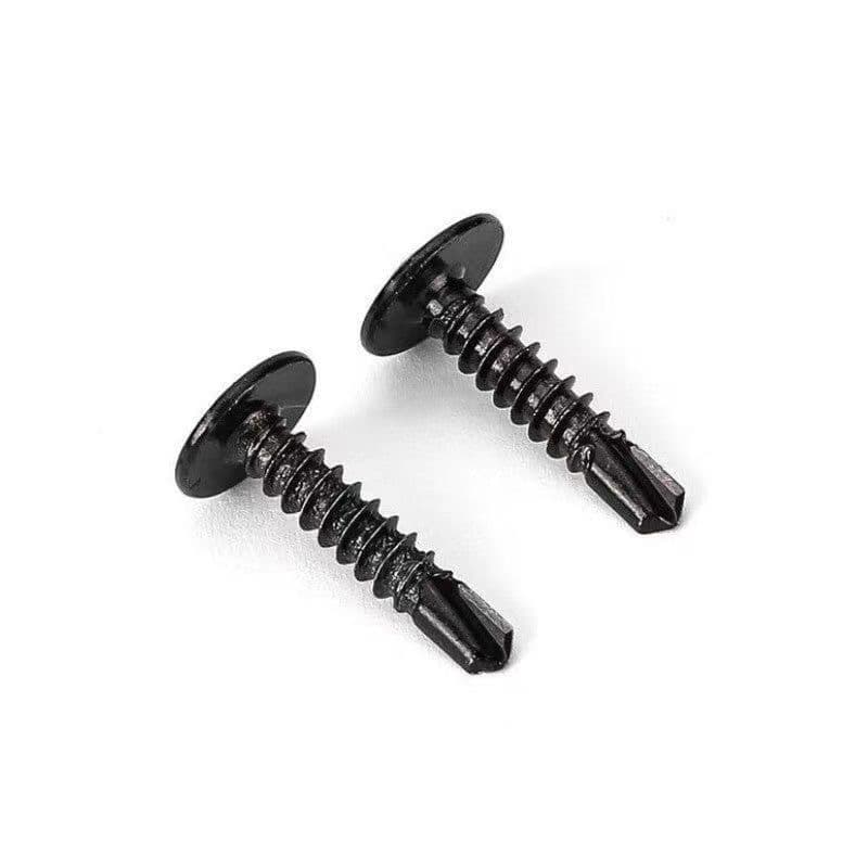 Truss Head Self-Drilling Screws | Blue Zinc Phillips with Washer - HighFasteners Truss Head Self-Drilling Screws | Blue Zinc Phillips with Washer - HighFasteners