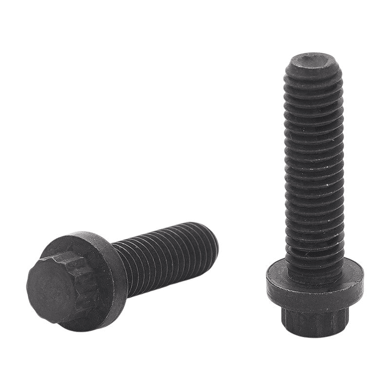 Grade 12.9 12-Point Flange Bolts (1/4"-3/4" Inch) Grade 12.9 12-Point Flange Bolts (1/4"-3/4" Inch)