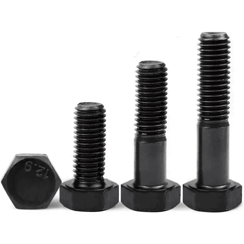 DIN 933 High Tensile Hex Bolt Grade 12.9 | Black Oxide Alloy Steel DIN 933 High Tensile Hex Bolt Grade 12.9 | Black Oxide Alloy Steel